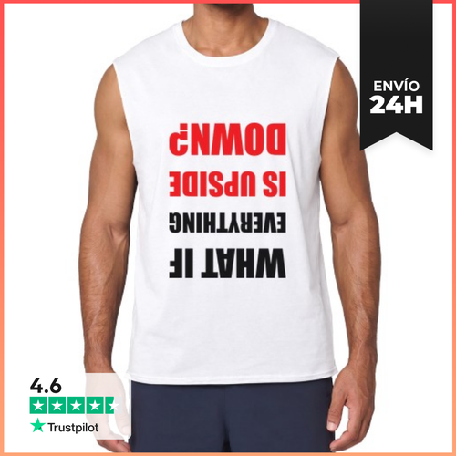 Camiseta Sin Mangas Upside Down LaTostadora - latostadora.com - Modalova