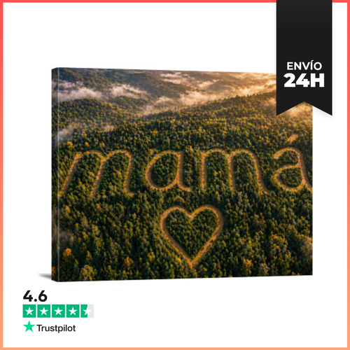 Lienzo Horizontal Mamá. Montaña LaTostadora - latostadora.com - Modalova