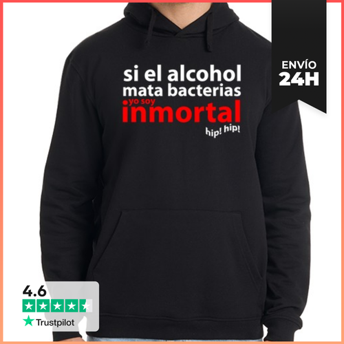 Sudadera Unisex Con Capucha Inmortal LaTostadora - latostadora.com - Modalova