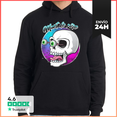 Sudadera Unisex Con Capucha Muriendo De Risa LaTostadora - latostadora.com - Modalova