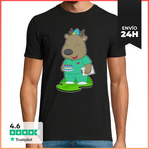 Camiseta Hombre Clásica Enfermera De Cumpleaños De Reno - latostadora.com - Modalova