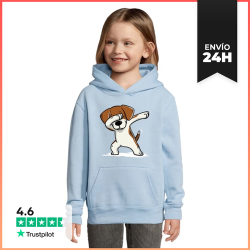 Sudadera Para Niños Con Capucha Perro Beagle DAB! LaTostadora - latostadora.com - Modalova
