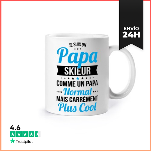 Taza Soy Un Padre Esquiador Más Cool LaTostadora - latostadora.com - Modalova