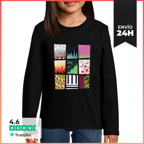 Camiseta Manga Larga Para Niños Pillars Minimal LaTostadora - latostadora.com - Modalova