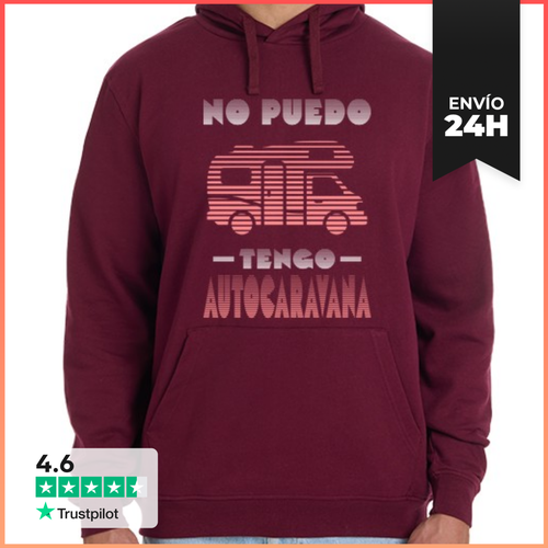 Sudadera Unisex Con Capucha No Puedo Tengo Autocaravana Rosa - latostadora.com - Modalova