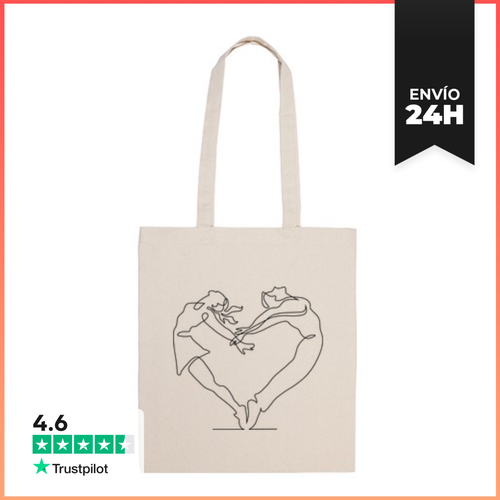 Bolsa De Tela Corazón Danza LaTostadora - latostadora.com - Modalova
