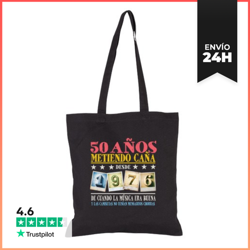 Bolsa De Tela 50 Años 1976 Cumpleaños Retro LaTostadora - latostadora.com - Modalova