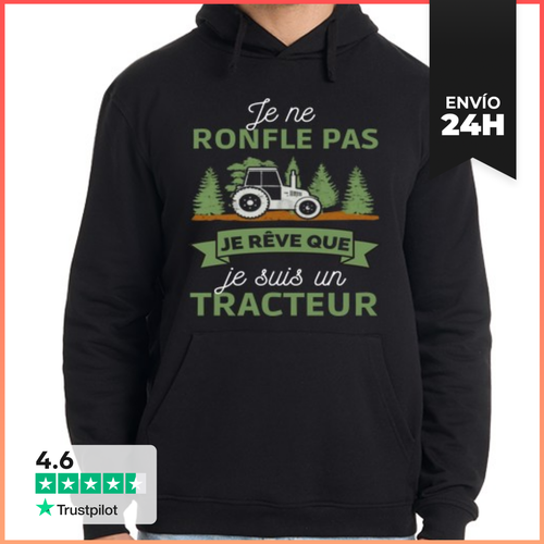 Sudadera Unisex Con Capucha Humor Del Tractor No Ronco Regalo - latostadora.com - Modalova