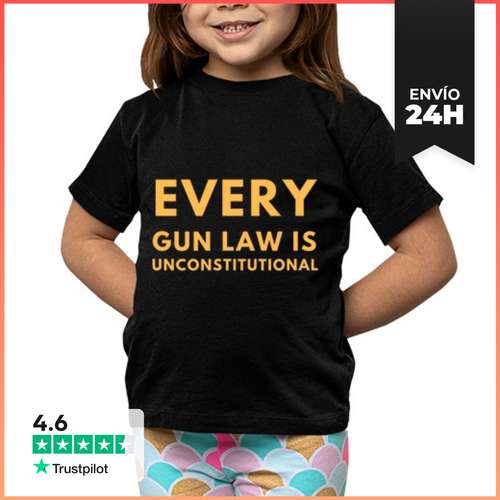 Camiseta Clásica Para Niños Cada Ley De Armas Es Inconstitucional - latostadora.com - Modalova
