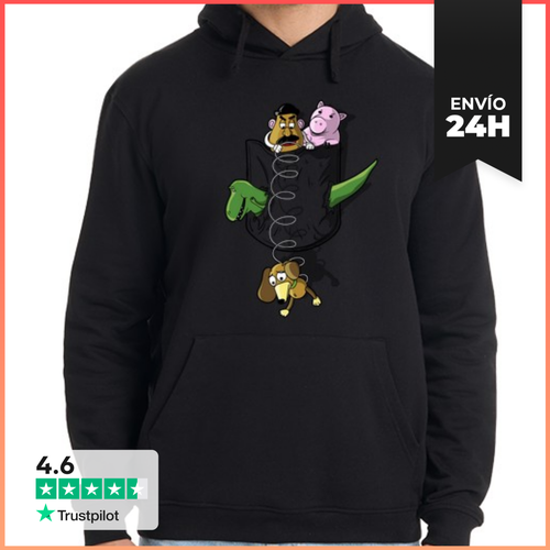 Sudadera Unisex Con Capucha Pocket Story LaTostadora - latostadora.com - Modalova