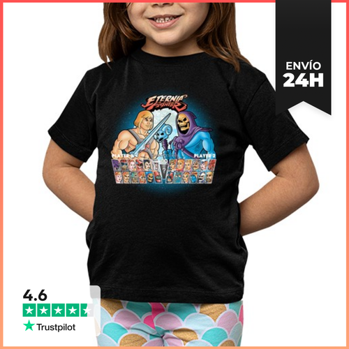 Camiseta Clásica Para Niños Eternia Fighter LaTostadora - latostadora.com - Modalova