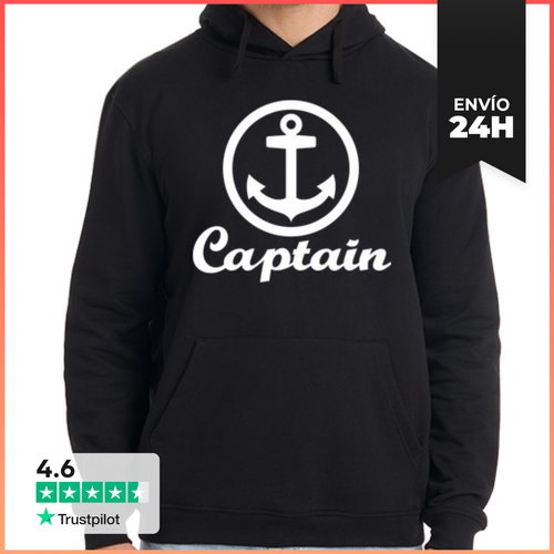 Sudadera Unisex Con Capucha Capitán LaTostadora - latostadora.com - Modalova