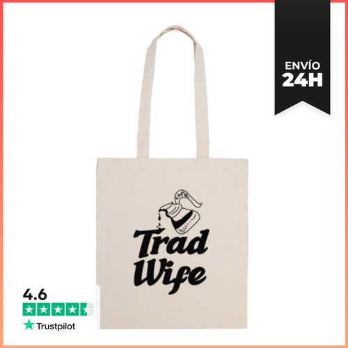 Bolsa De Tela Esposa Tradicional Esposa Tradicional Ama De Casa - latostadora.com - Modalova