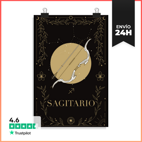 Póster Vertical Sagitario LaTostadora - latostadora.com - Modalova