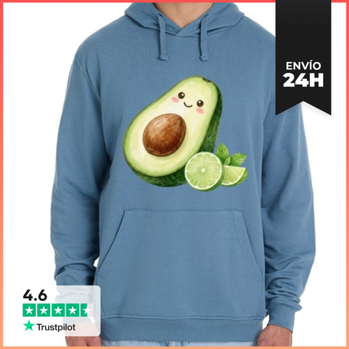 Sudadera Unisex Con Capucha Abogado Cortado Kawaii Con Lima - latostadora.com - Modalova