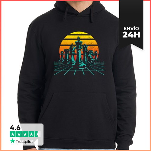 Sudadera Unisex Con Capucha Regalo De Jugador De Ajedrez - latostadora.com - Modalova