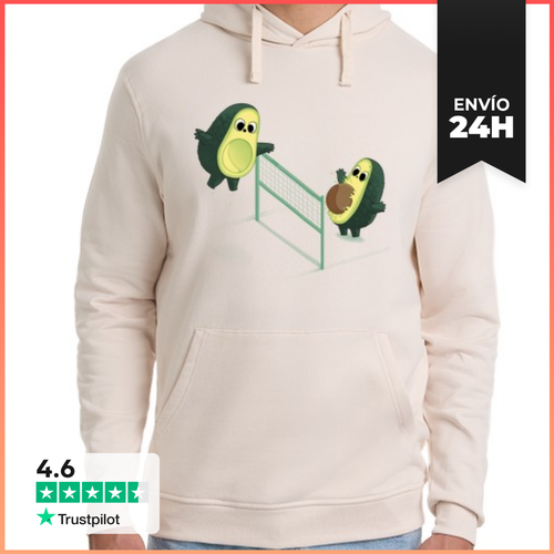 Sudadera Unisex Con Capucha Volleycado LaTostadora - latostadora.com - Modalova