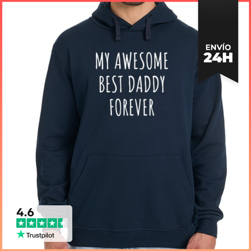 Sudadera Unisex Con Capucha Mi Increíble Mejor Papá Para Siempre - latostadora.com - Modalova