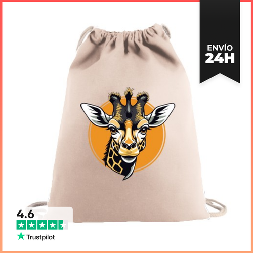 Mochila Saco Con Cuerdas Jirafa LaTostadora - latostadora.com - Modalova