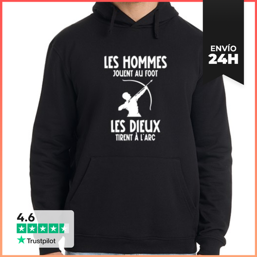 Sudadera Unisex Con Capucha Los Dioses Disparan Un Arco - latostadora.com - Modalova