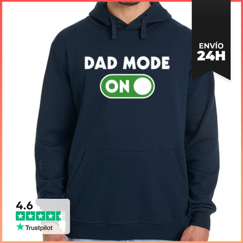 Sudadera Unisex Con Capucha DAD MODE ON LaTostadora - latostadora.com - Modalova