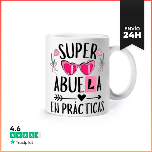 Taza Super Abuela En Practicas LaTostadora - latostadora.com - Modalova