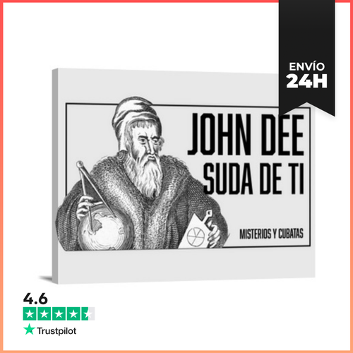 Lienzo Horizontal John Dee Suda De Ti - Lienzo Blanco Roto - latostadora.com - Modalova