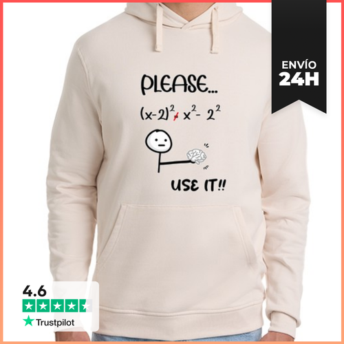 Sudadera Unisex Con Capucha Sudadera Use Your Brain Humor - latostadora.com - Modalova