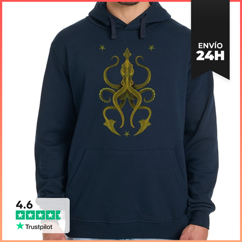 Sudadera Unisex Con Capucha Kraken LaTostadora - latostadora.com - Modalova