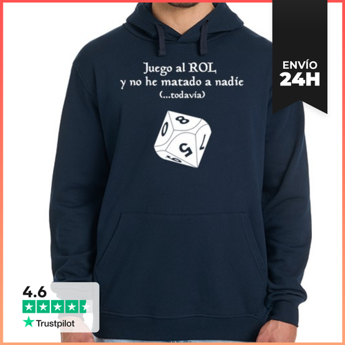 Sudadera Unisex Con Capucha Juego Al ROL LaTostadora - latostadora.com - Modalova