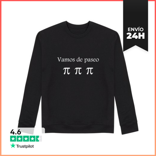 Sudadera Unisex Vamos De Paseo Pi Pi Pi. (blanco) LaTostadora - latostadora.com - Modalova