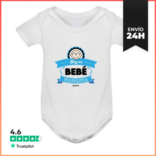 Body Bebé Soy Un Bebe Monísimo LaTostadora - latostadora.com - Modalova