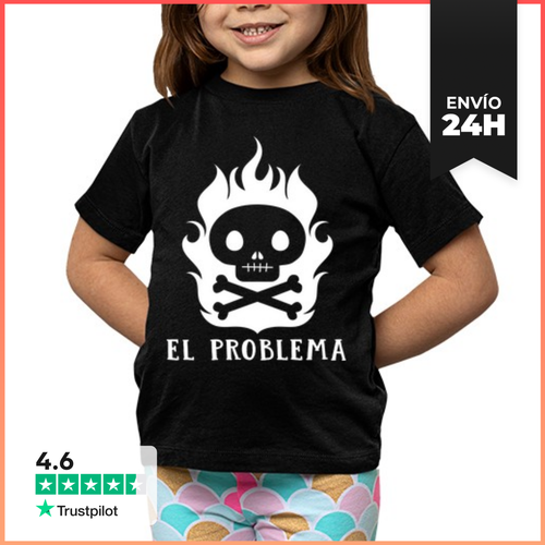 Camiseta Clásica Para Niños El Problema (blanco) LaTostadora - latostadora.com - Modalova