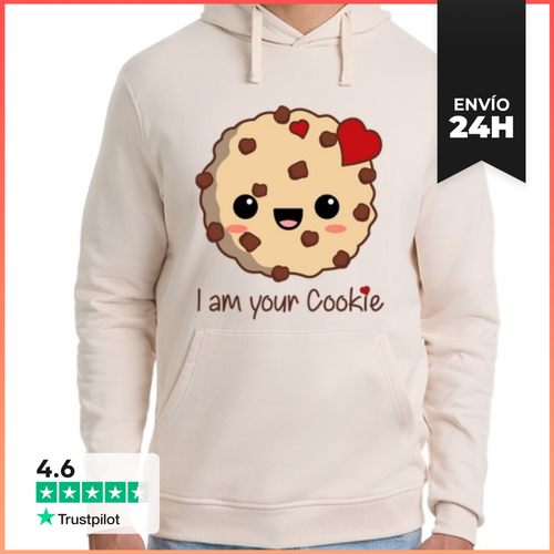 Sudadera Unisex Con Capucha I Am Your Cookie LaTostadora - latostadora.com - Modalova