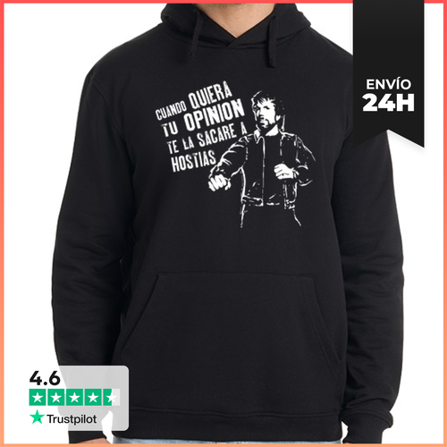 Sudadera Unisex Con Capucha Cuando Quiera Tu Opinión - latostadora.com - Modalova