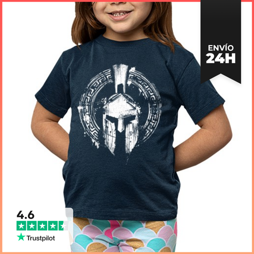 Camiseta Clásica Para Niños Spartan Paint LaTostadora - latostadora.com - Modalova