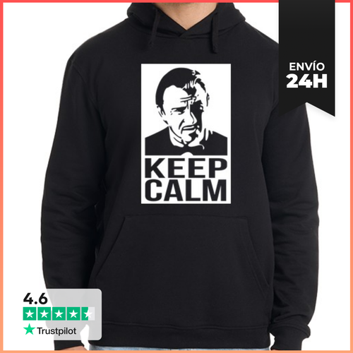 Sudadera Unisex Con Capucha Keep Call Mr Wolf LaTostadora - latostadora.com - Modalova