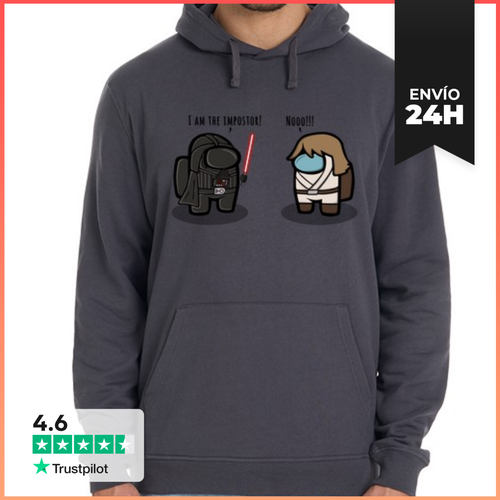 Sudadera Unisex Con Capucha I Am The Impostor LaTostadora - latostadora.com - Modalova