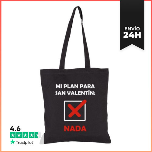 Bolsa De Tela MI PLAN PARA SAN VALENTÍN LaTostadora - latostadora.com - Modalova