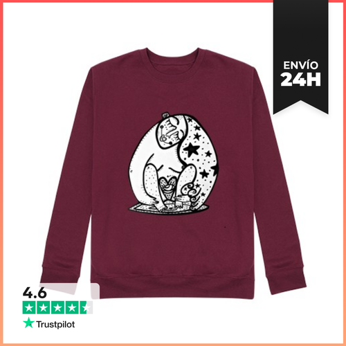 Sudadera Unisex TRANSMUTIS SUDADERA MORADA LaTostadora - latostadora.com - Modalova