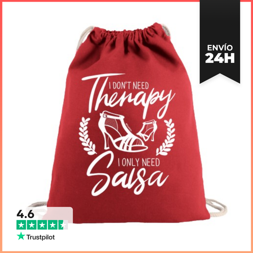 Mochila Saco Con Cuerdas I Dont Need Therapy. I Only Need Salsa - latostadora.com - Modalova