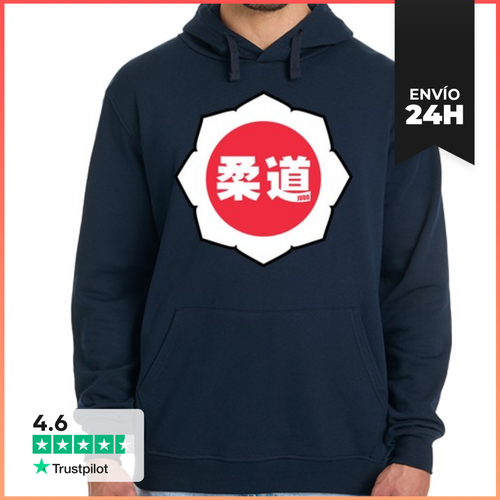 Sudadera Unisex Con Capucha Logo Judo White-Red-White LaTostadora - latostadora.com - Modalova