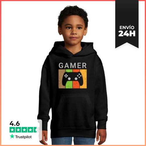 Sudadera Para Niños Con Capucha Joystick Gamer LaTostadora - latostadora.com - Modalova
