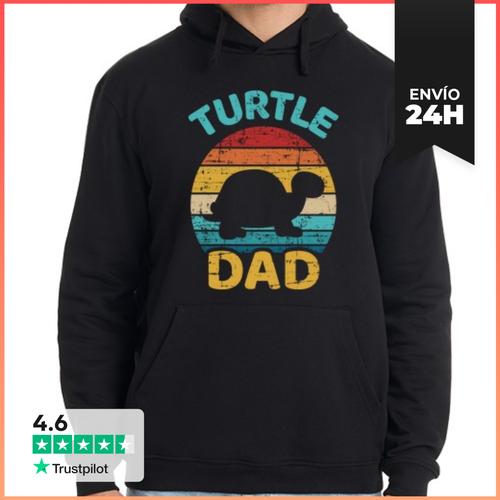 Sudadera Unisex Con Capucha Papá Tortuga LaTostadora - latostadora.com - Modalova