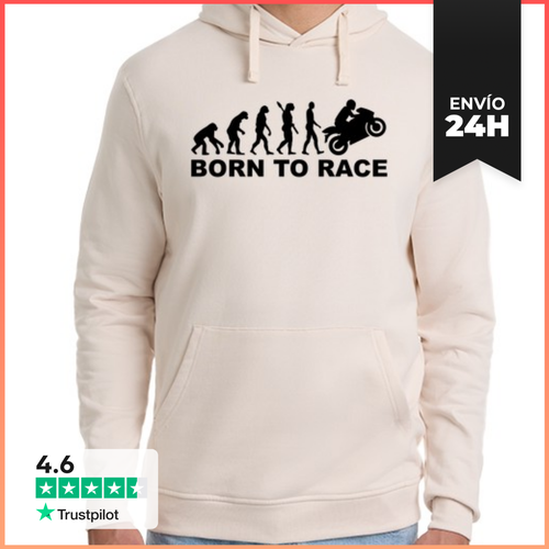 Sudadera Unisex Con Capucha Evolución Nacida Para Competir Con La - latostadora.com - Modalova