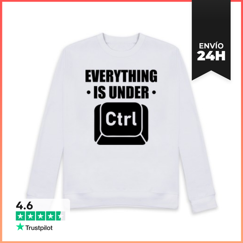 Sudadera Unisex EVERYTHING IS UNDER CTRL CONTROL LaTostadora - latostadora.com - Modalova