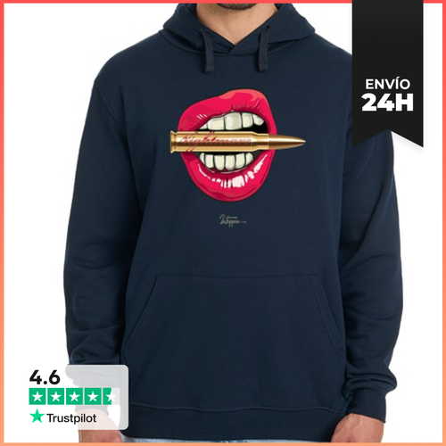 Sudadera Unisex Con Capucha Sexy Lips LaTostadora - latostadora.com - Modalova