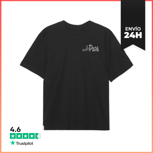 Camiseta Oversize El Mejor Papá. Blanco LaTostadora - latostadora.com - Modalova