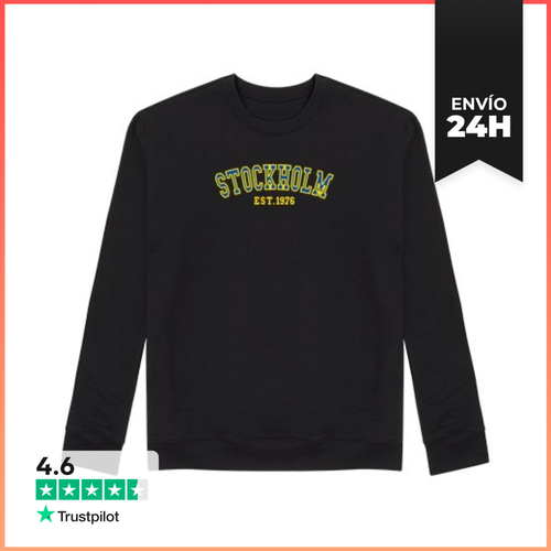 Sudadera Unisex Estocolmo Fundado En 1976 LaTostadora - latostadora.com - Modalova