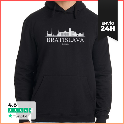 Sudadera Unisex Con Capucha Horizonte De Bratislava, Bratislava - latostadora.com - Modalova